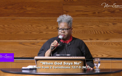 When God Says No! | Rev. Dr. Merlyn Ruffin
