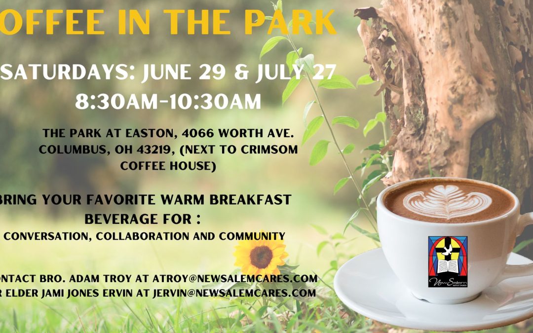 Join us for Coffee in the Park