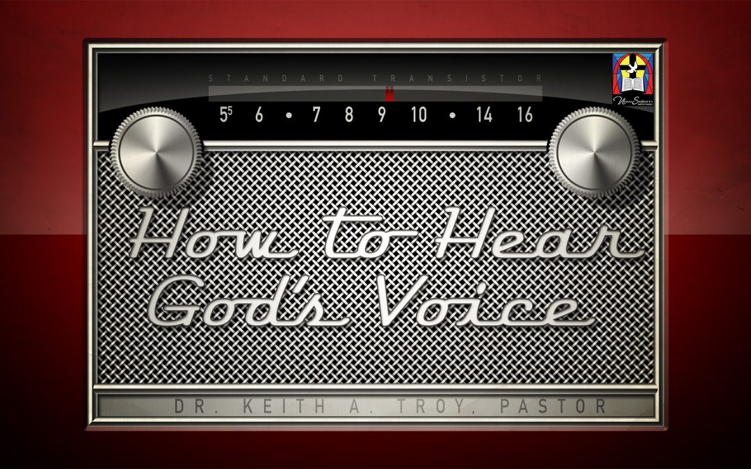 How To Hear God’s Voice