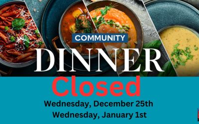 Community Dinner is closed