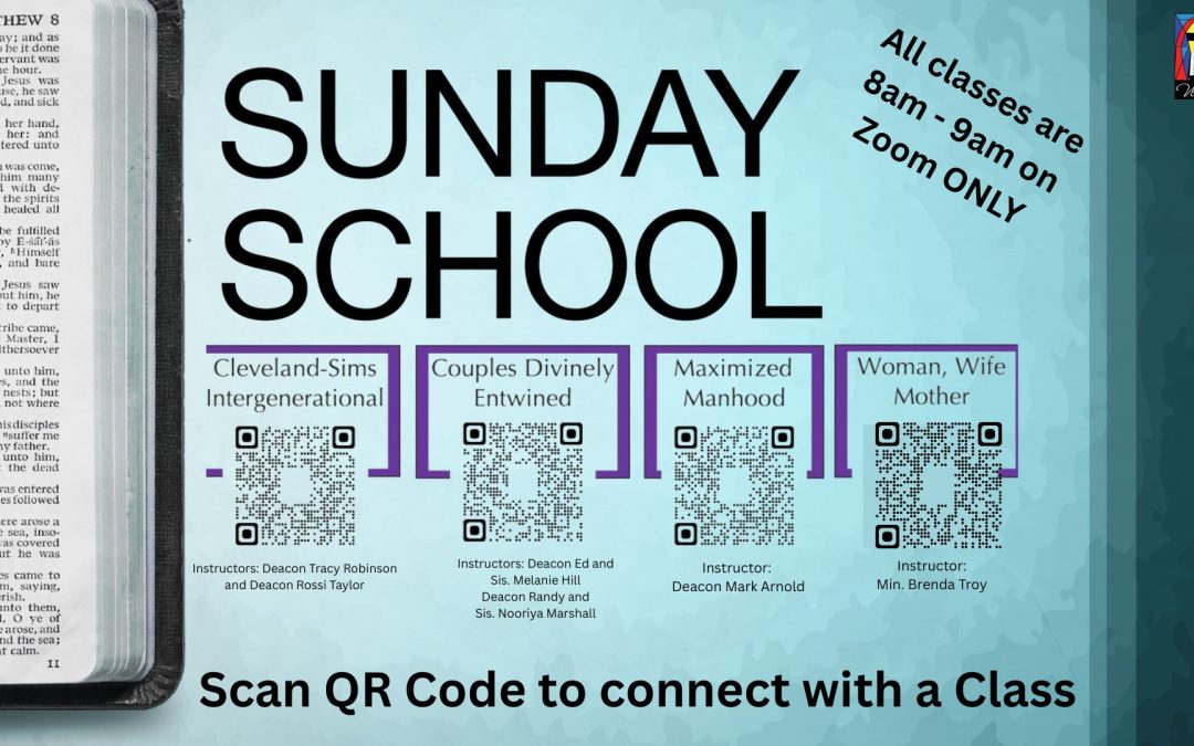 Sunday School Classes Online