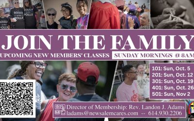 New Members’ Classes starting up in October!
