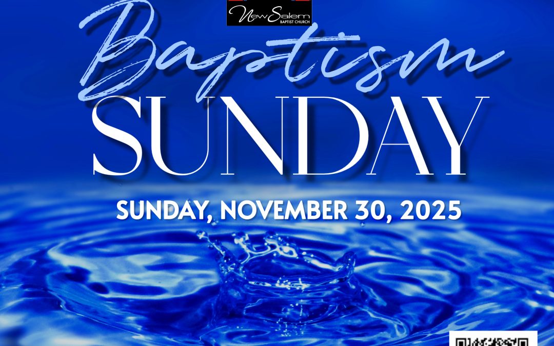 Baptism – Sunday November 30th