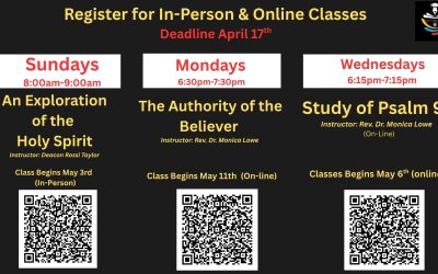 NSI 6 week Classes for May through June are now open!