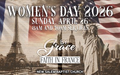 Women’s Day, April 26th 8AM & 10AM
