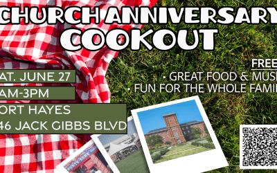 Church Anniversary Cookout, Volunteers needed